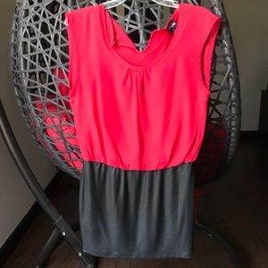 Red and black fancy dress